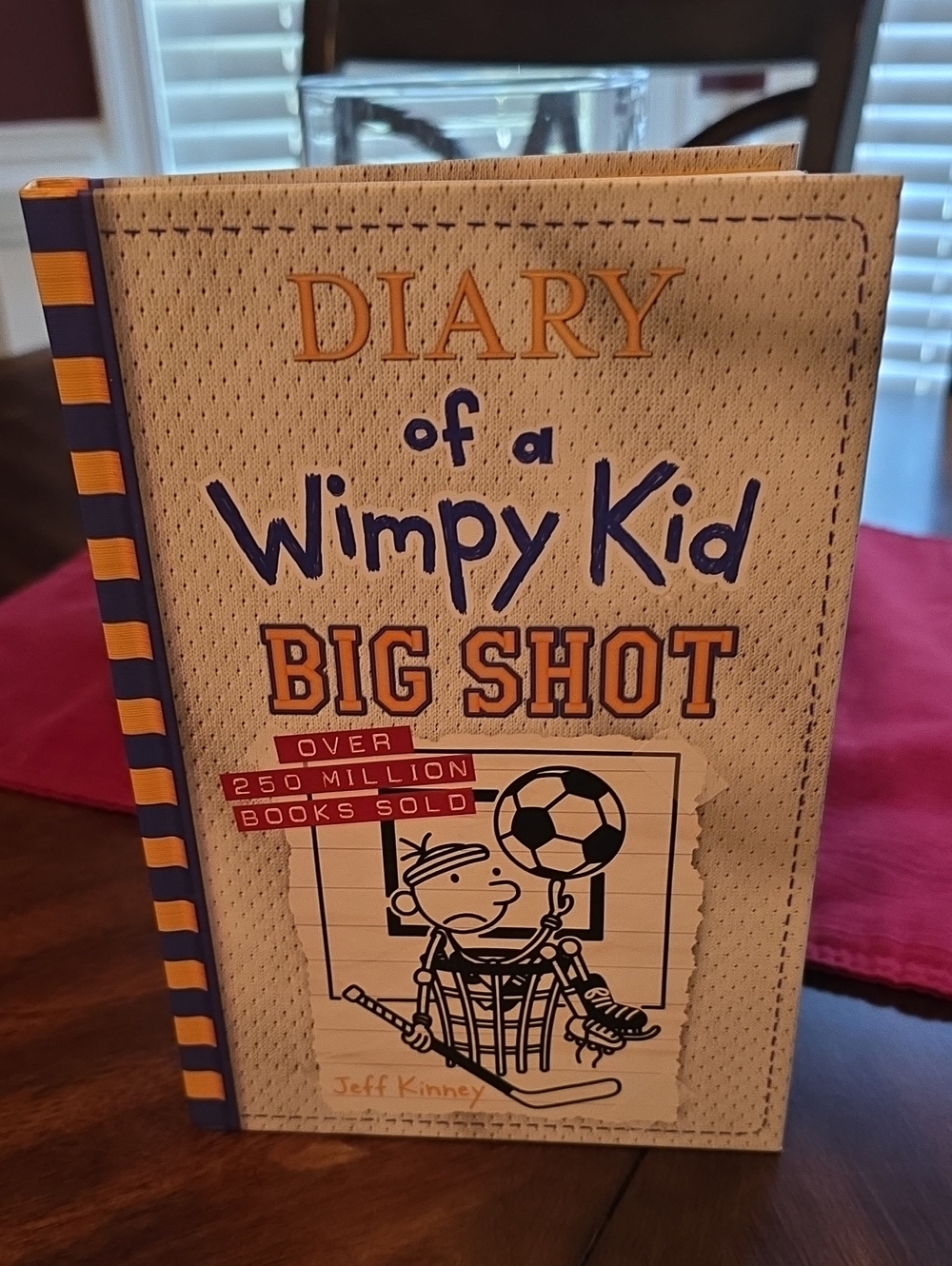 Diary of a Wimpy Kid: Big Shot -  Hardcover Kids Book